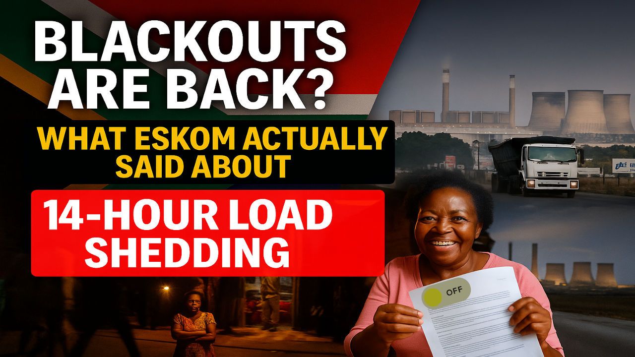 Blackouts Are Back? What Eskom Actually Said About “14-Hour Load Shedding” and How to Check Real Schedules