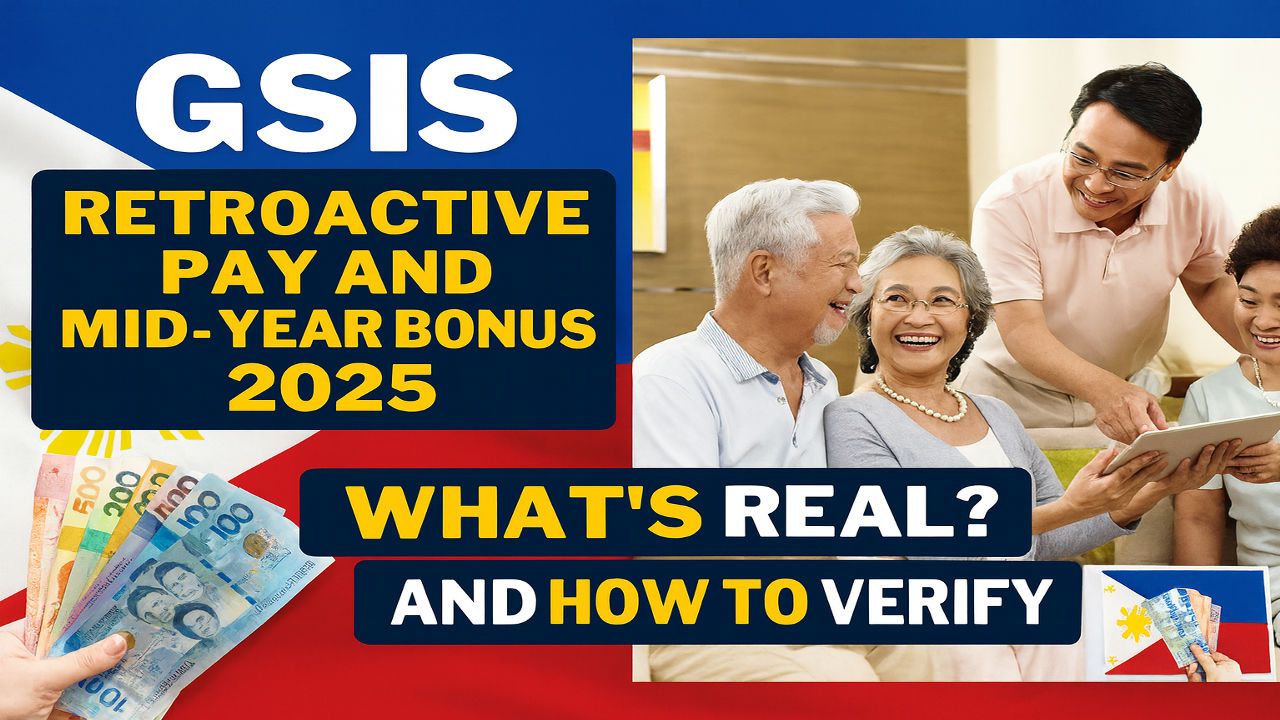 GSIS Retroactive Pay and Mid-Year Bonus 2025: What’s Real, Who Qualifies, How It’s Paid, and How to Verify