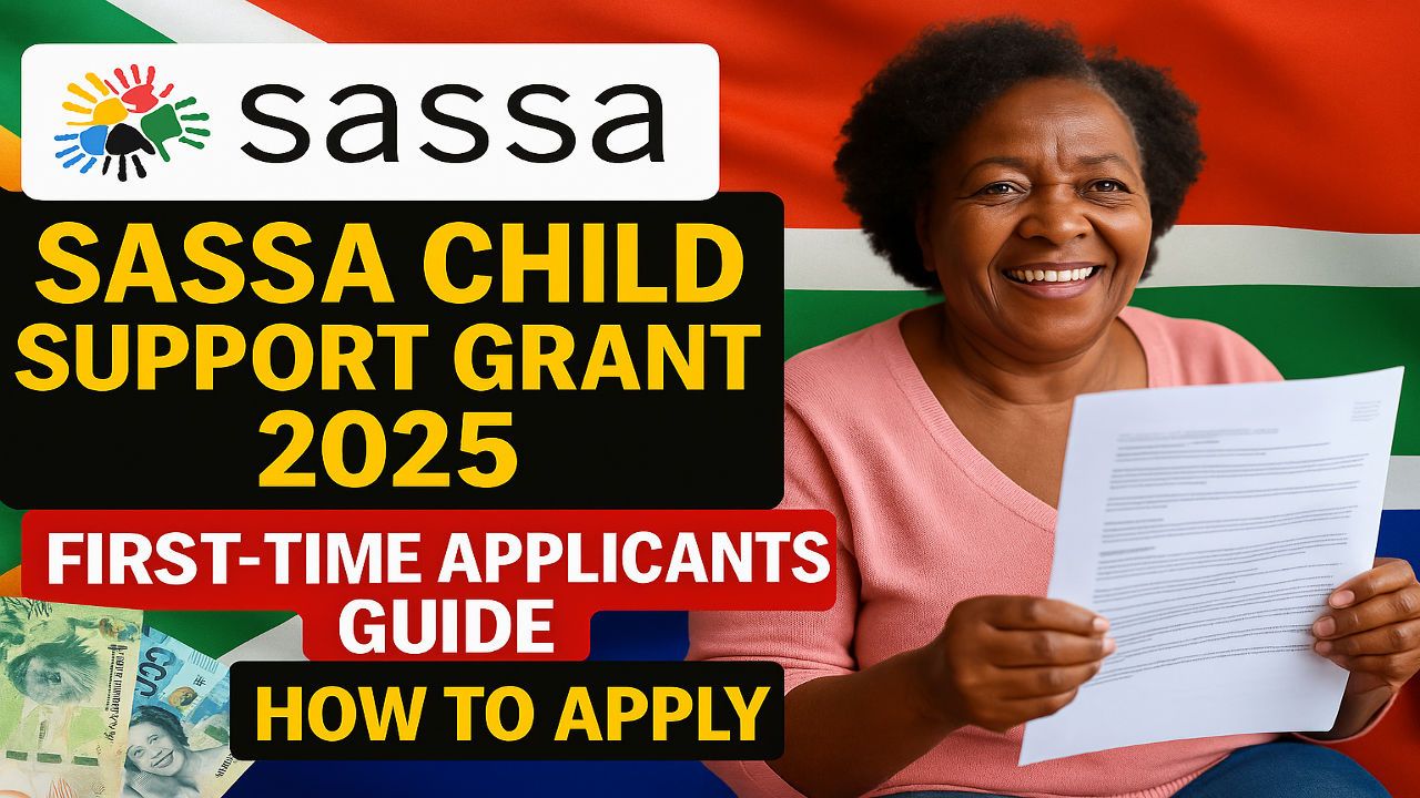 First-Time Applicants Guide: SASSA Child Support Grant (2025) - Amounts, Eligibility, How to Apply, and When You’ll Be Paid