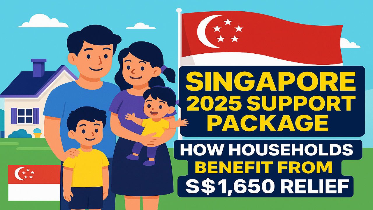 Singapore 2025 Support Package: How Households Can Receive Up to S$1,650 Through CDC Vouchers and GSTV Cash