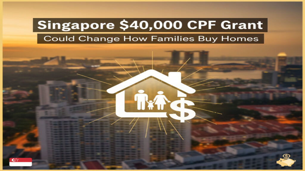 Singapore $40,000 CPF Grant Could Change the Way Families Buy Homes