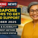 Singapore Seniors to Get S$1,080 Support in October 2025: Dates, Eligibility, Payment Method, and How to Check Status