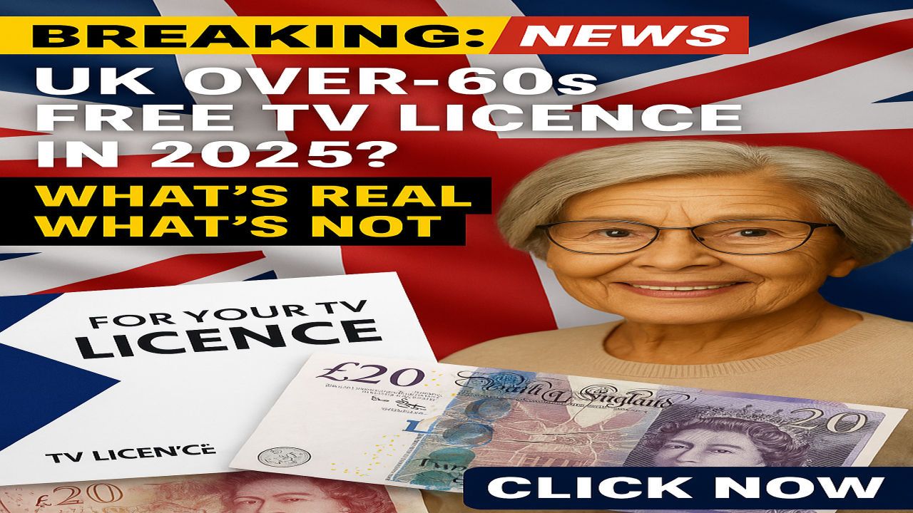 UK Over-60s Free TV Licence in 2025? What’s Real, What’s Not, and How to Claim the Actual Concessions
