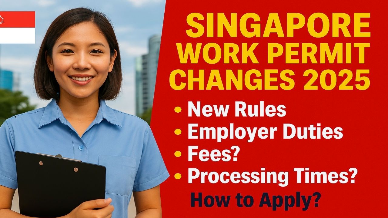 Singapore Work Permit Changes 2025: New Rules, Employer Duties, and a Step-by-Step Application Guide
