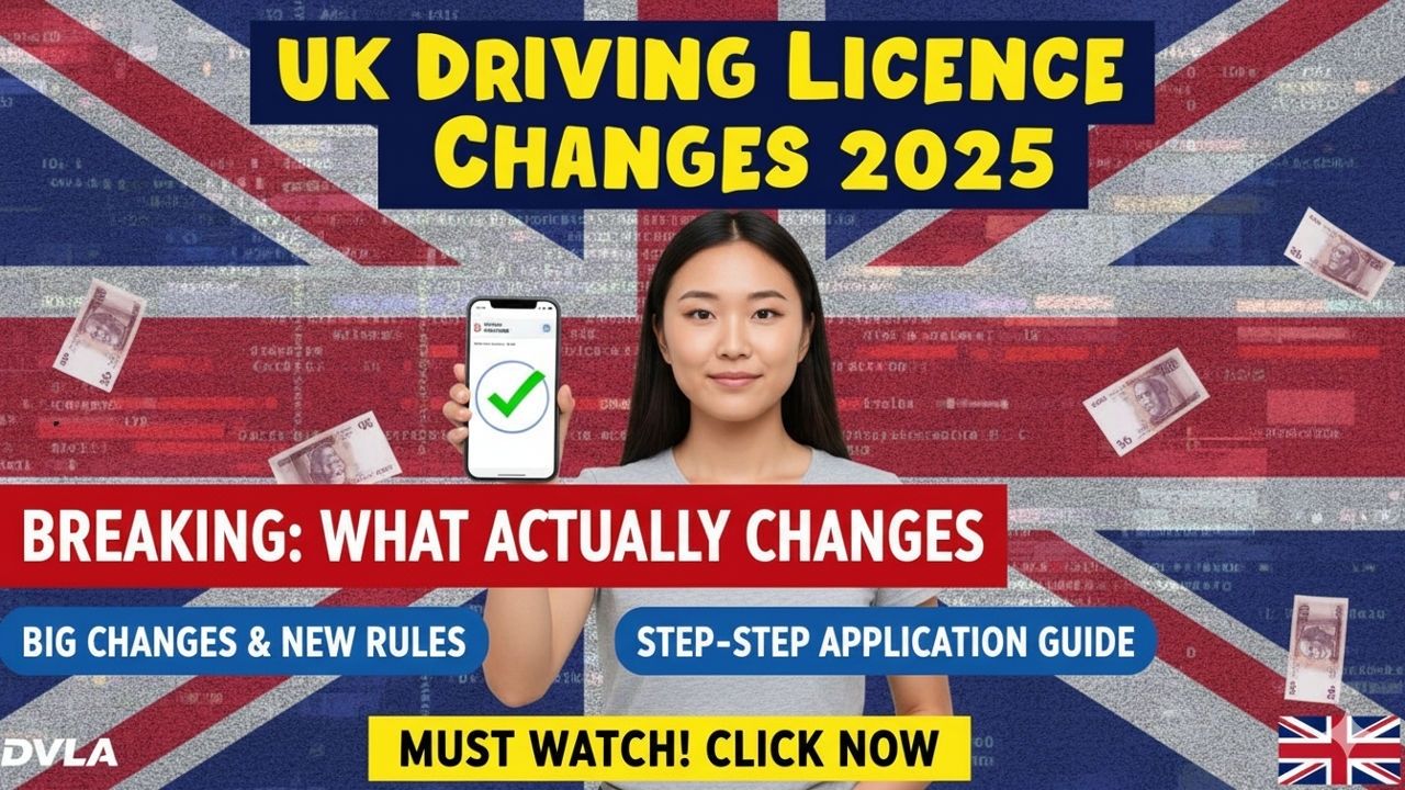 UK Driving Licence Changes 2025: What Actually Changes (and What Doesn’t)