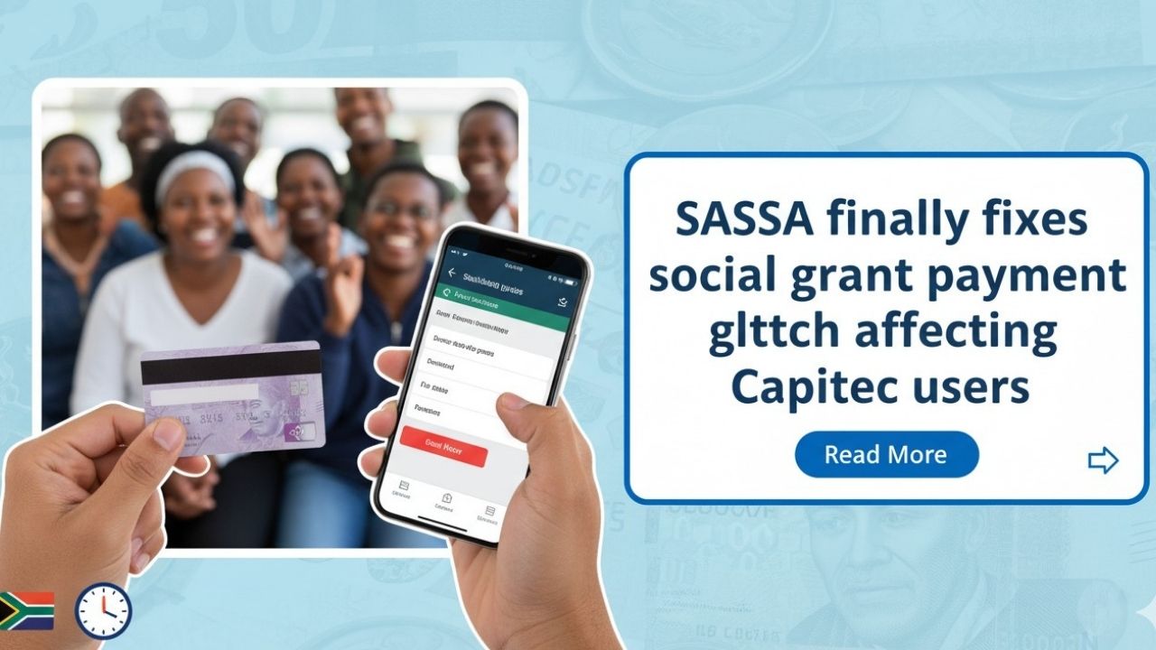 SASSA Fixes Social Grant Payment Glitch Affecting Capitec Users: Timeline, What To Do Next, and How To Avoid Scams